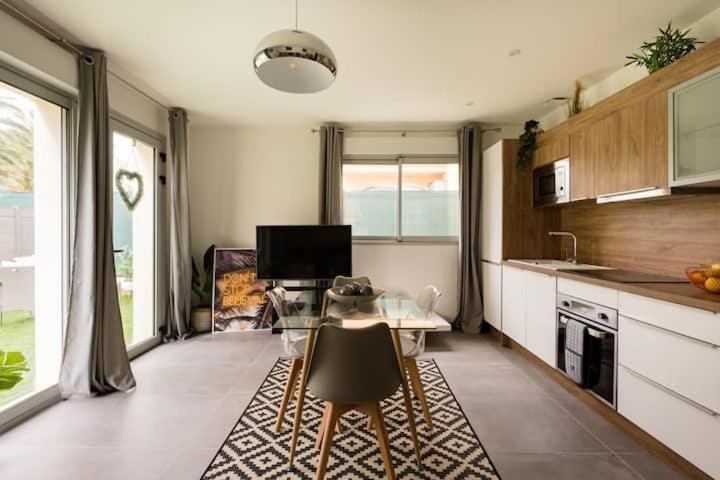 Stylish New 1 bedroom apartment in juan les pins Antibes Extérieur photo